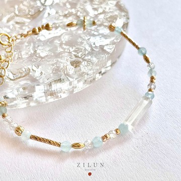 【十月】誕生石手鍊 • 忘憂谷迷霧林 成品&材料包 • 可碰水