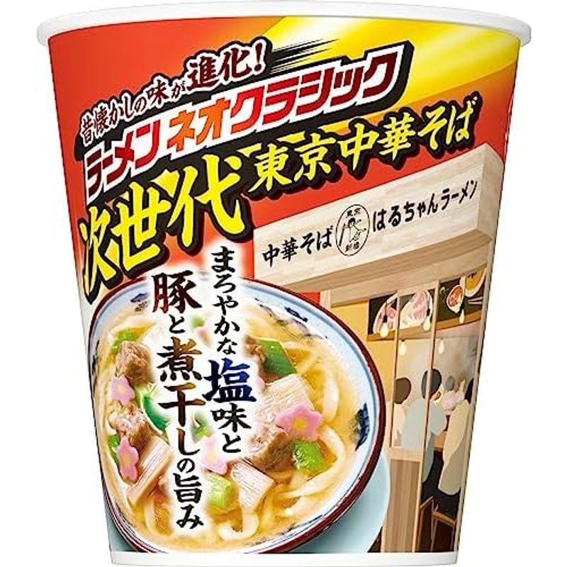 日清食品 東京新橋はるちゃんラーメン 中華そば (カップ麺) 94g ×12個