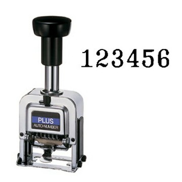 【史代新文具】普樂士PLUS 30-881 A型六位號碼機
