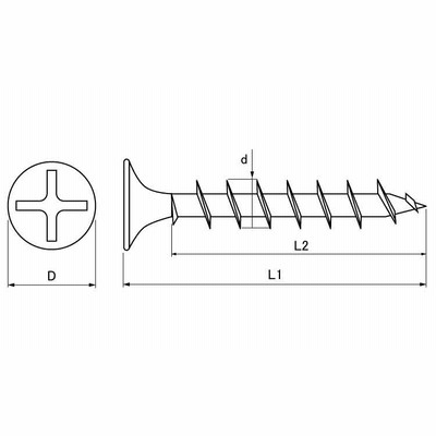 デカバ（小箱（若井 《標準(または鉄)/クロメート》（4.2X75X45 230個入 2413円 ID:1646964 2週間以内発送）