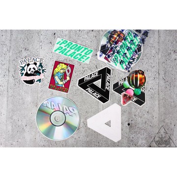 【HYDRA】Palace Summer 2018 Sticker Pack 汪喵星球 三角 CD 貼紙【PLC67】