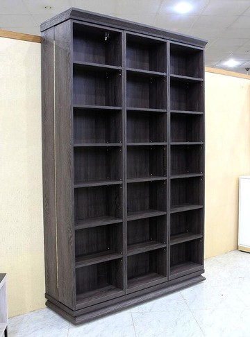 歐風別館新月胡桃雙層書架可訂做~基隆至台中免運費