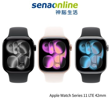 Apple Watch S11 LTE 42mm 鋁金屬錶殼 智慧手錶 神腦生活(預購)【玉山信用卡+APP下單最高7%回饋★領券再折】