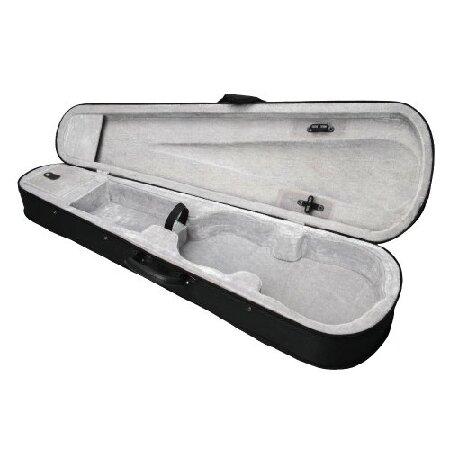 Kcelarec Full Size Violin Case Basic Professional Triangular Shape Backpack, Super Light Suspension, Black