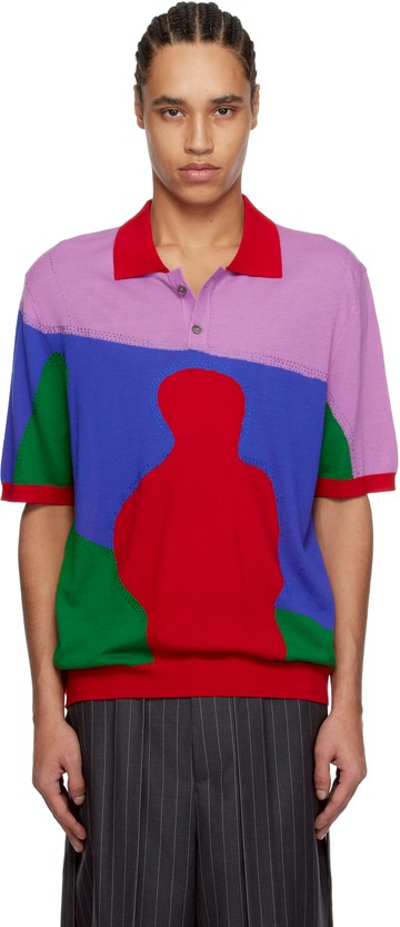 Glass Cypress 多色 Boy Knitted Polo 衫