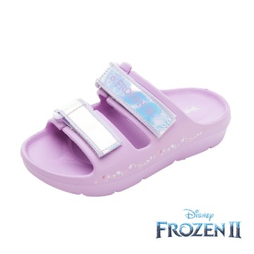 【Disney 迪士尼】冰雪奇緣2 童勃肯拖鞋-紫/FNKS37017