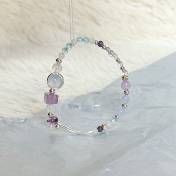 文月與北星山-淡雅氣質夢幻系 薰衣草紫與冰雪藍 能量療癒正運招