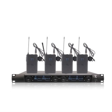 固頻UHF專無線麥克風一拖四業演出會議學校教學主持演講手持話筒【Snowbelle優選】