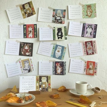 🌙【YXJ】4LEGS質感月曆｜🇯🇵日本直送｜4LEGS質感月曆｜日貨 禮品 月曆 2026 夜影小居