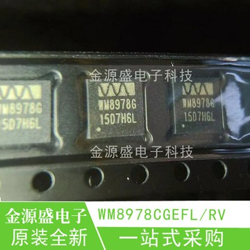音頻解碼器 DAC 數位轉模擬解碼器 原裝台灣出貨WM8978G WM8978CGEFL/RV QFN32 編解碼器 C