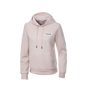 連帽長袖 TW HOODIE 2 帽T 口袋 女款 淺粉色 1912497-507