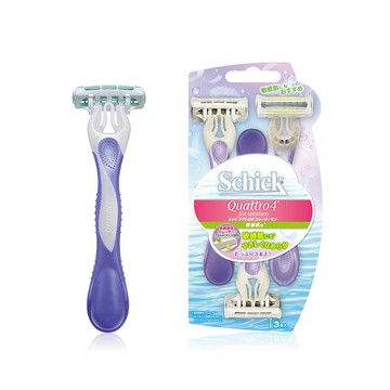 Schick 舒柔仕女(敏感肌用) 輕便刀3入