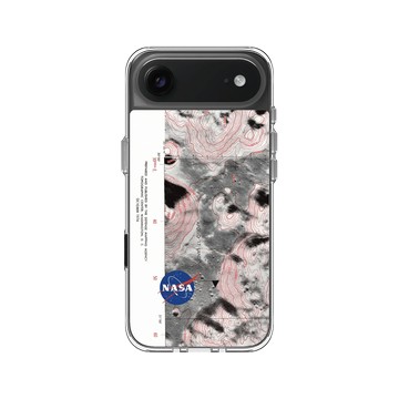 iPhone Air Clear Case（相機按鈕） 透明 - NASA - 阿波羅17號著陸點
