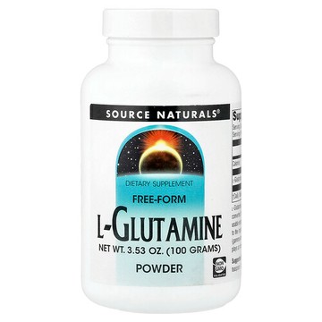 Source Naturals, L-穀氨醯胺粉，3.53 盎司（100 克）