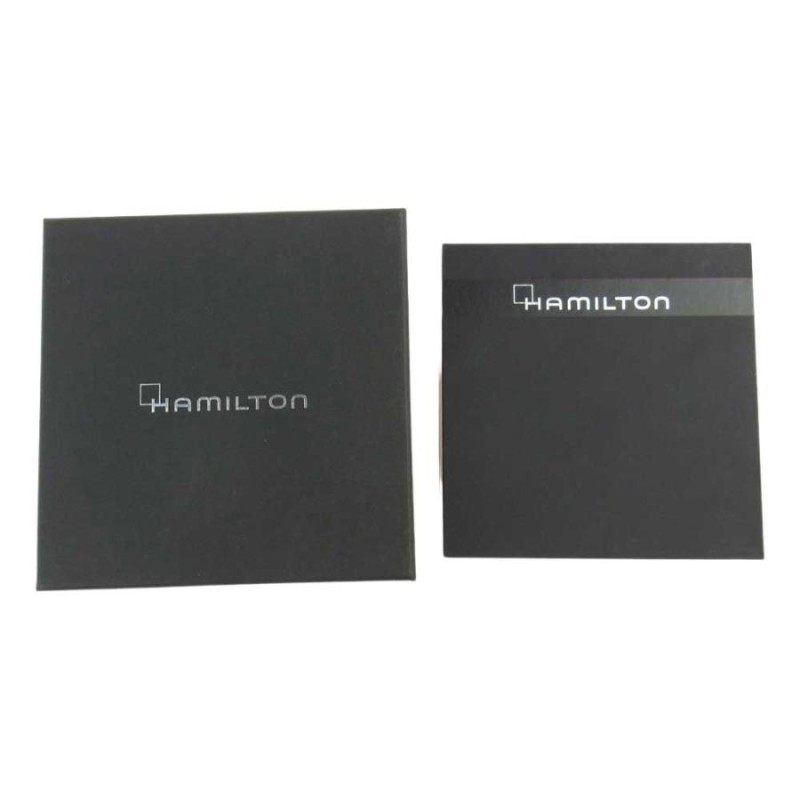 HAMILTON ハミルトン H405150 レイルロード レザーベルト 自動巻き