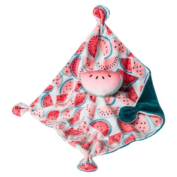 Mary Meyer蜜兒 柔軟安撫巾 甜蜜蜜小西瓜 標籤親膚柔軟 玩具安撫玩偶  29.5x31cm  1條