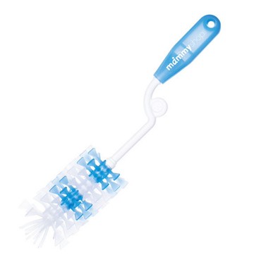 媽咪小站 矽膠 360度旋轉 奶瓶刷(1入)