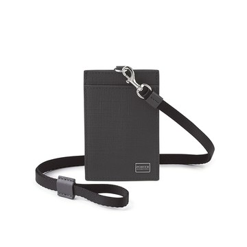 【PORTER INTERNATIONAL】沉穩風尚 LOFTY系列 真皮證件套(深灰色)