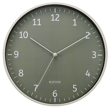 KINYO  謬時光靜音掛鐘11吋