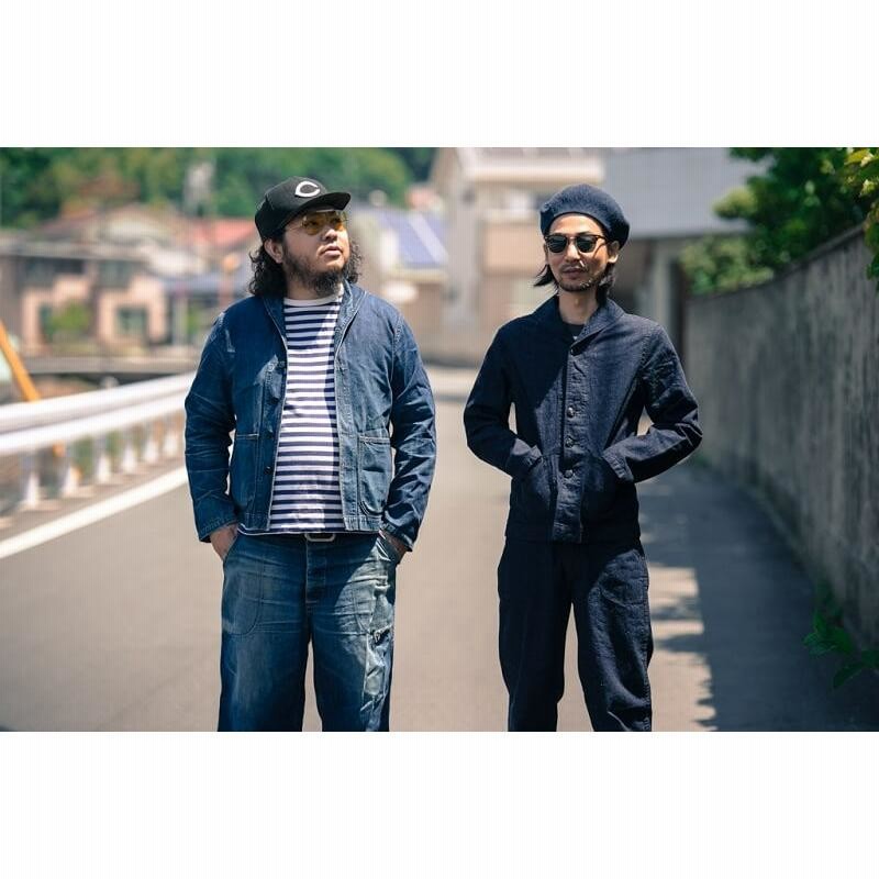 TCB jeans デニム デッキパンツ 34 TCBジーンズ USN デッキパンツ