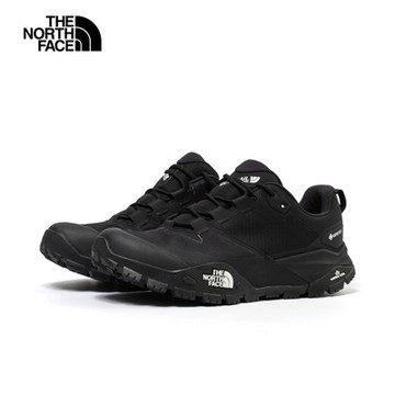 【The North Face 官方旗艦】北面男款黑色Gore-Tex防水透氣登山鞋｜8AEGKY4 登山鞋/健行鞋