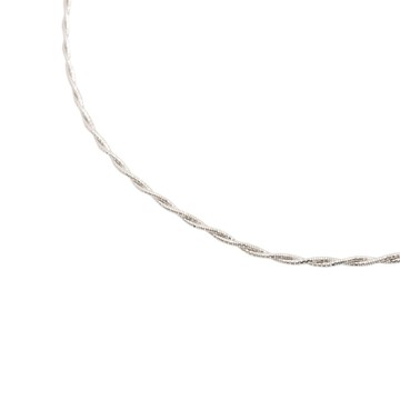 JEWELRY 無品牌珠寶 14K白金 頸鍊 項鍊 585WG 4.95g 【二手名牌BRAND OFF】