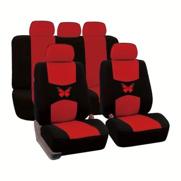 外貿跨境新款印花通用汽車座椅套四季彈力保護套汽車坐墊