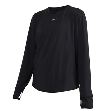 NIKE 女Dri-FIT 長袖T恤(Dri-FIT 休閒 上衣「FN2802-013」≡排汗專家≡