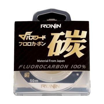 RONiN 獵漁人 碳 碳纖線 10號  50m  1個  透明