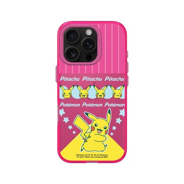 iPhone 16 Pro Clear 粉漾桃 - 寶可夢 Pokemon - 多彩系列-皮卡丘