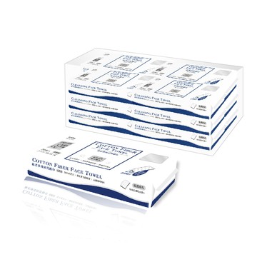 Lumina棉柔珍珠紋洗臉巾小胖包-30枚*6包入