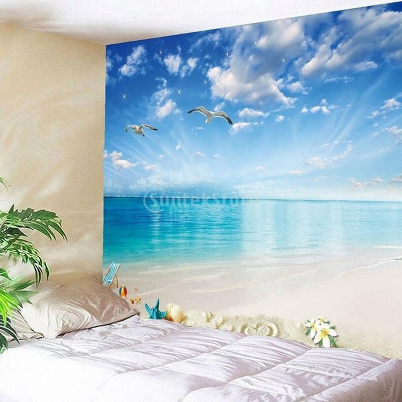タペストリー 自然風景 3d 壁掛け 防水 海 夏 おしゃれ テーブルクロス インテリア 180x180cm 贈り物 通販 Lineポイント最大0 5 Get Lineショッピング
