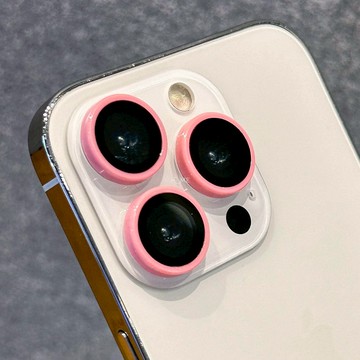 蘋果15pro鏡頭膜糖果色iPhone14pro全包防刮花保護13/12pro彩色膜