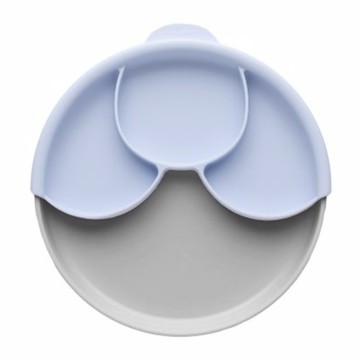 Miniware 天然聚乳酸分隔餐盤組 - 芝麻薰衣草 MWHMGL  麵包盤 + 矽膠吸盤 + 聰明分隔盤  1組
