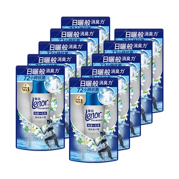 Lenor蘭諾衣物芳香抗菌豆/芳香豆/香香豆補充包430mlx4包、10包(潮濕天氣抗臭/運動衣物抗臭)