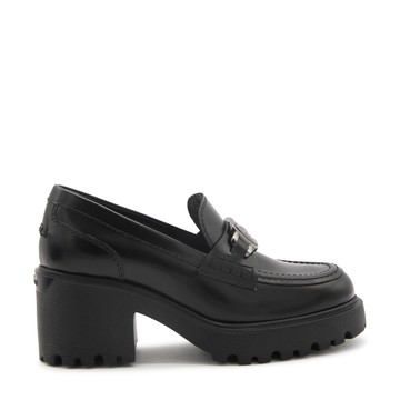 Hogan - Black Leather H Loafers