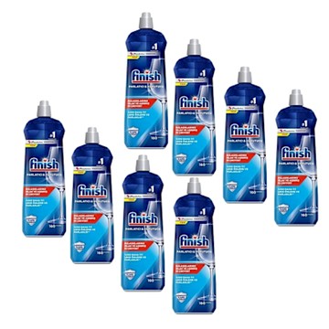 FINISH光潔潤800ml亮潔劑8入組洗碗機配件FINISH-SHINE-8