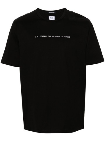 C.P. Company - Metropolis Series cotton T-Shirt - men - Cotton - M - Black