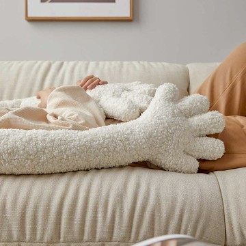 grado 擁抱抱枕 Hug Cushion 長枕頭沙發枕頭靠枕 - 米白