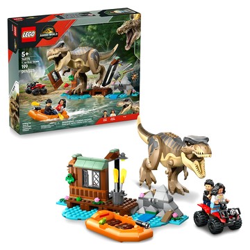 LEGO 樂高 侏儸紀世界 逃離暴龍河川大冒險 T. rex River Escape  76975  多色  1組