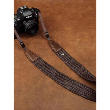 cam-in 相機背帶單反編織可調斜挎掛繩掛帶微單復古掛脖數碼肩帶