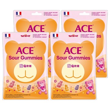 ACE 酸Q熊軟糖  44g  4包