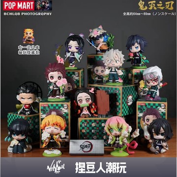 【台灣現貨】官方正品 Popmart 泡泡瑪特 鬼滅之刃誕生花系列手辦 盲盒手辦禮物玩具 公仔娃娃