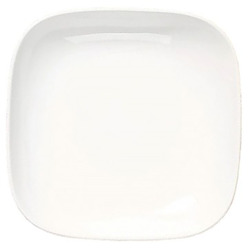 珍珠金屬 Corelle 系列 冬日白色方形中盤 J2211-N CP-8902  白色  中  1個
