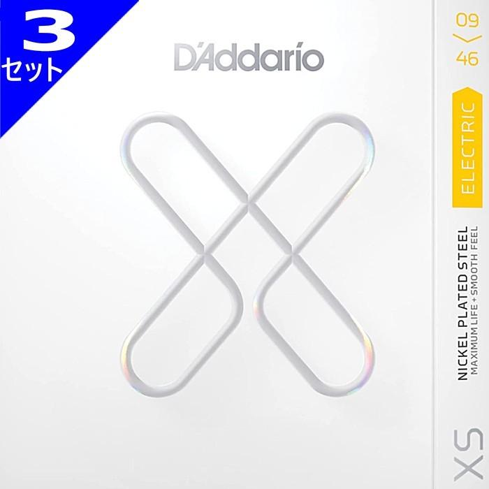 D'Addario ダダリオ エレキギター弦 XS コーティング弦 ニッケル Regular Light .010-.046 XSE1046