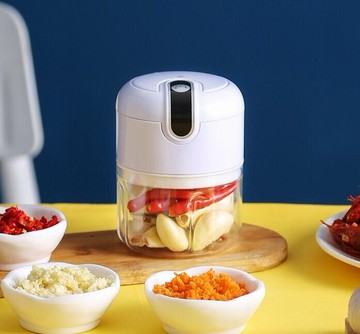 電動搗蒜器拉蒜蒜泥神器蒜頭打蒜蓉搗碎蒜末攪碎機姜末蒜蓉機家用 【林之舍】