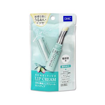 日本DHC-高修護橄欖精華油護唇膏1.5g/藍袋(純欖妝前打底嘴唇保養,無香料蘆薈萃取換季唇部護理,神經醯胺,乳油木果油,荷荷芭油滋養雙唇潤澤)