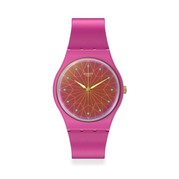 Swatch A DASH OF GREEN 經典手錶/瑞士製造 SO28P110 (41mm)【官方旗艦店】