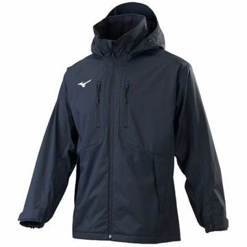 MIZUNO 美津濃 外套 男 運動連帽外套 保暖 黑 32TEC55809