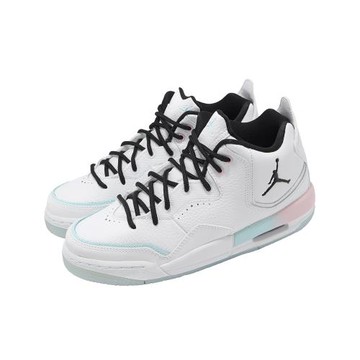 Nike 休閒鞋 Jordan Courtside 23 GS 大童 女鞋 白 粉紅 藍 氣墊  IH0651-101